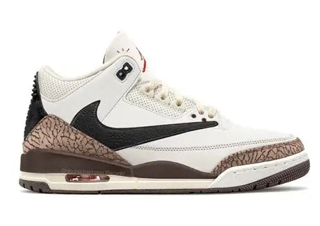 air jordan 3 x travis scott tan brown