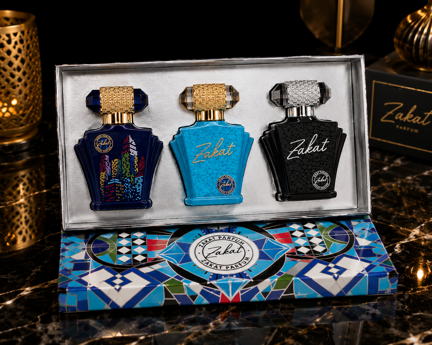 Zakat Parfum Luxury Mini Collection – 3 Piece Gift Set