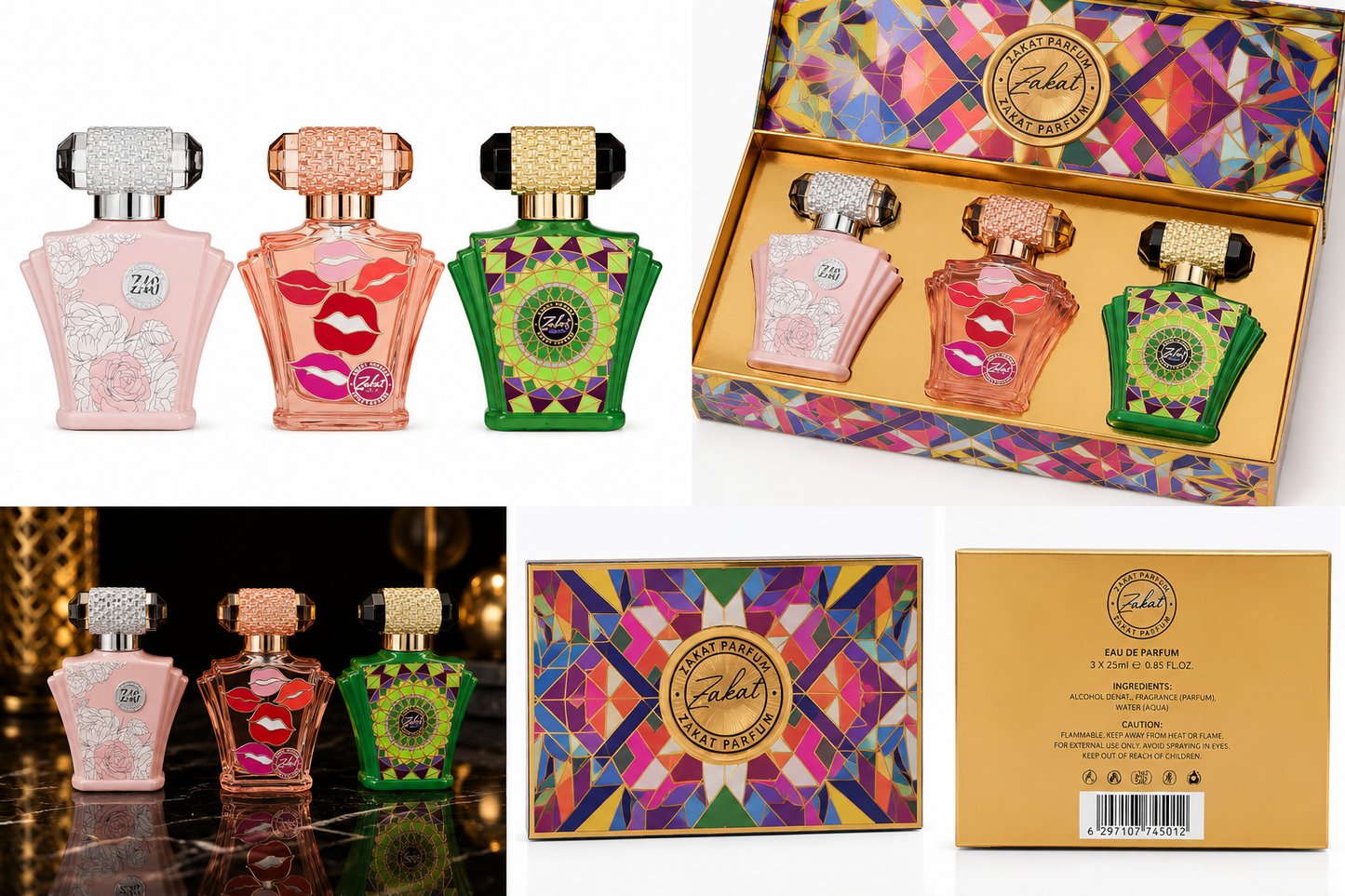 Zakat Parfum Luxury Mini Collection Gift Set | 3 Premium Fragrances