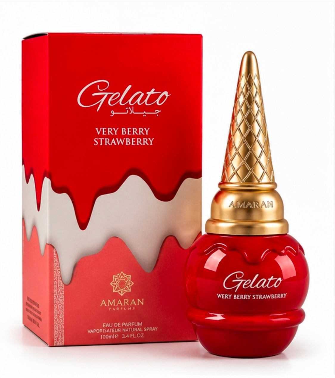 Gelato Very Berry Strawberry Eau de Parfum 100ml | Amaran Perfumes